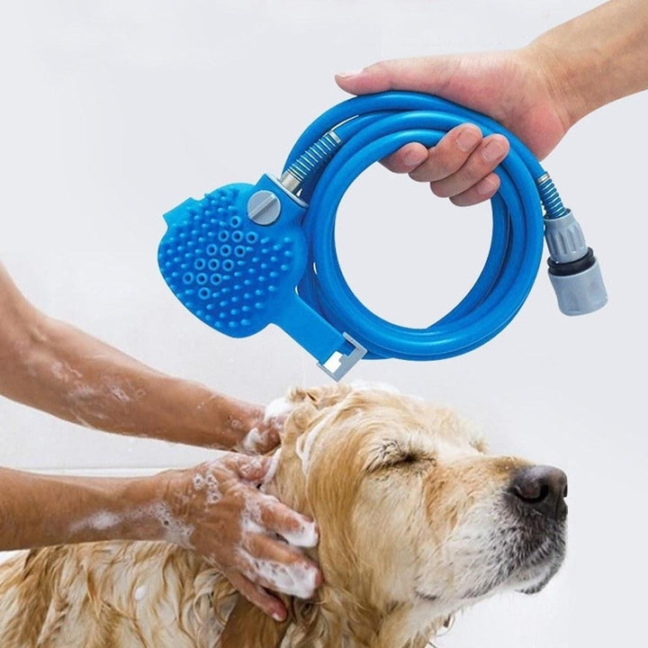 Pet Bathing Tool Sprayer and Scrubber in-One Dog Cat Horse Grooming Tool Image 11