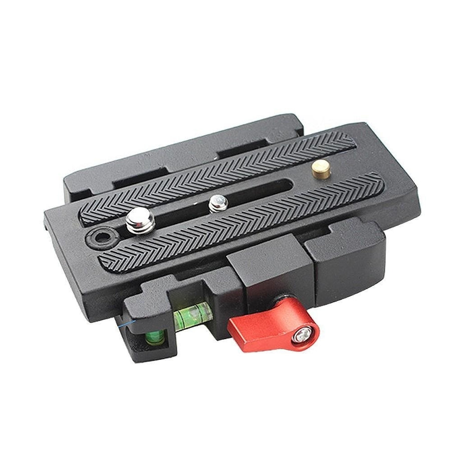 Quick Release Clamp Adapter + Plate P200 Compatible for Manfrotto 501 500AH 701HDV 503HDV Q5 Image 1