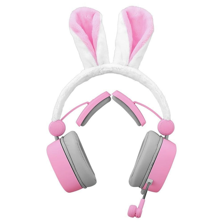 Rabbit Ears Headset 3.5mm Gaming Passive Noise Cancelling 7.1 Virtual Channel Live Image 1