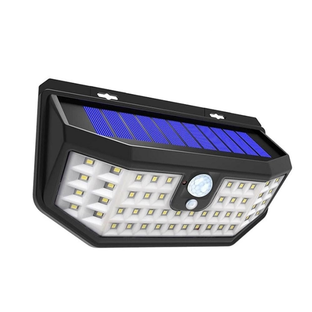 Solar Lamp Human Induction Street Lamp Wall Lamp 48 LEDs DTTT Image 2