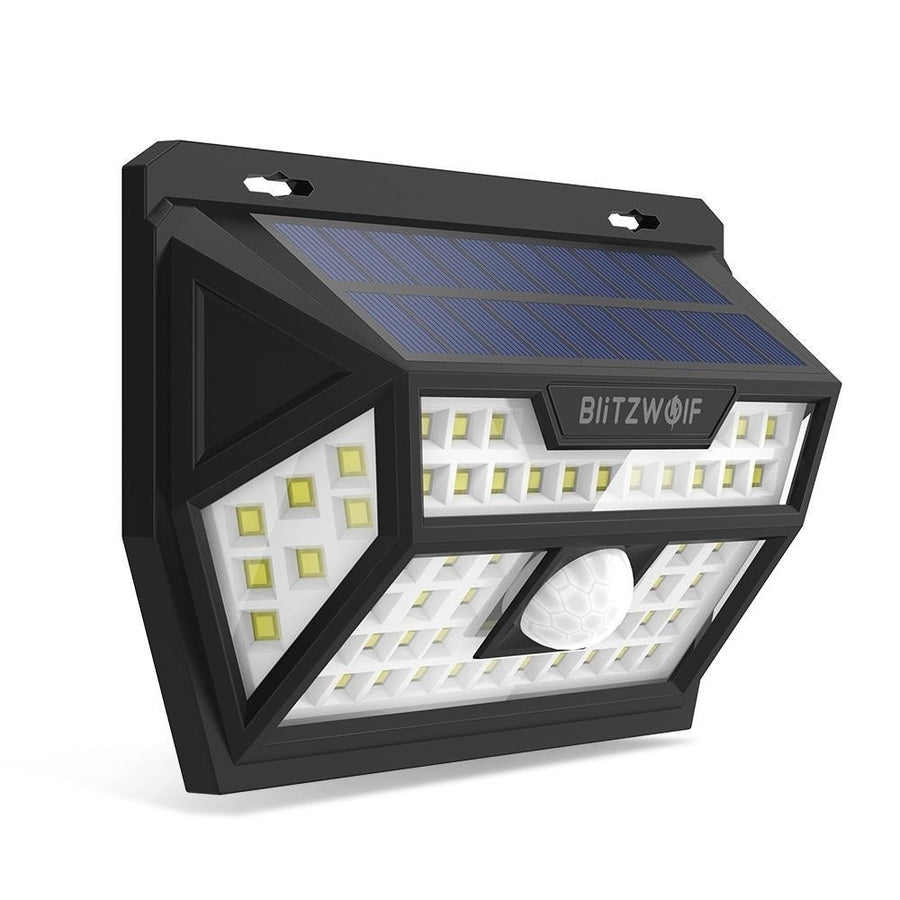 Solar Power 62 LED PIR Motion Sensor Security Lamp Image 1