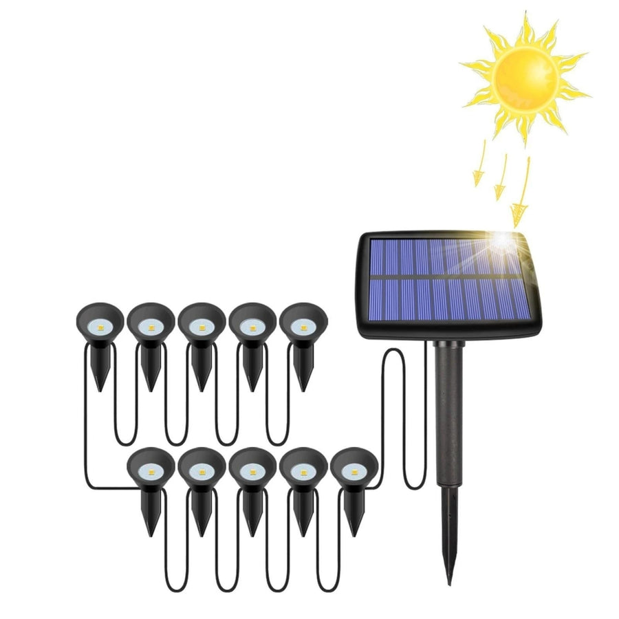 Solar Path Stake Lights Pack 10 Image 1