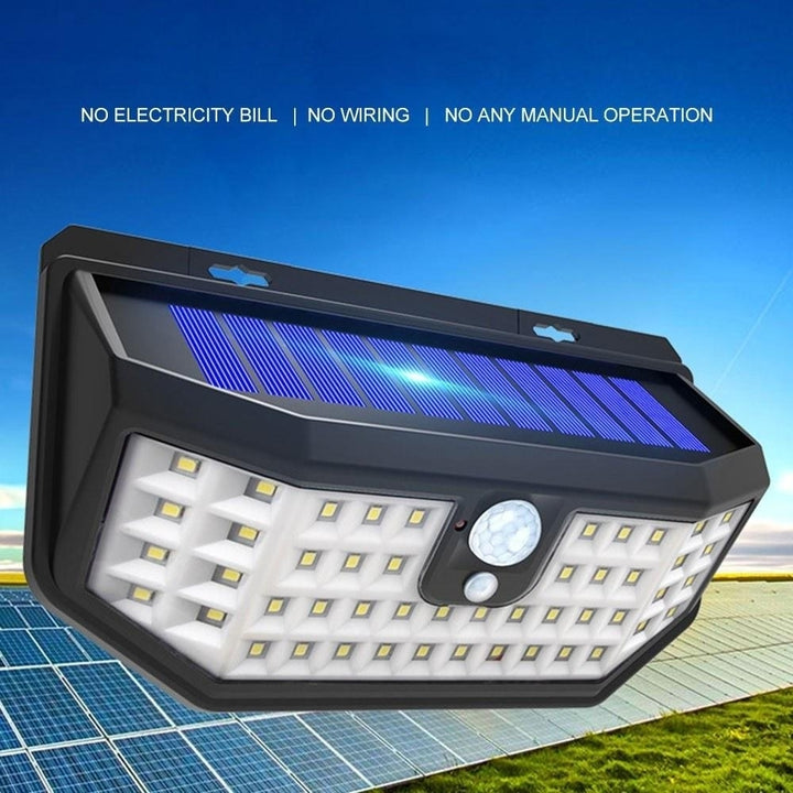 Solar Lamp Human Induction Street Lamp Wall Lamp 48 LEDs DTTT Image 8