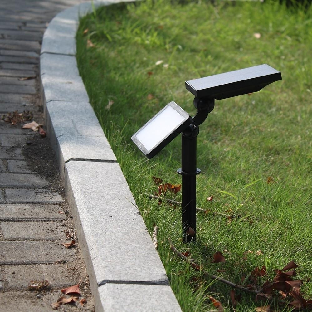 Solar Powered Lawn Lamp Outdoor Wall Light 3W 48LEDs 350LM DTTT Image 8