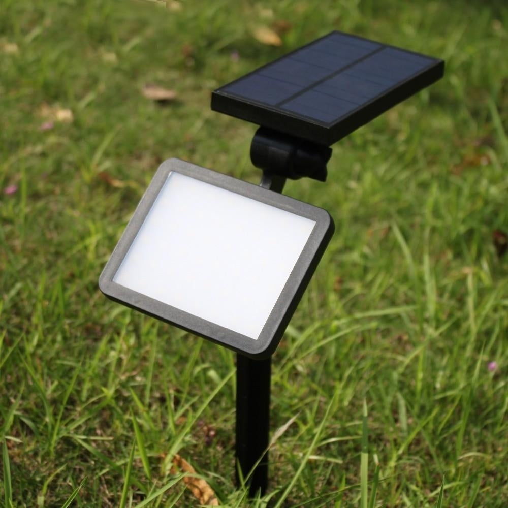 Solar Powered Lawn Lamp Outdoor Wall Light 3W 48LEDs 350LM DTTT Image 12