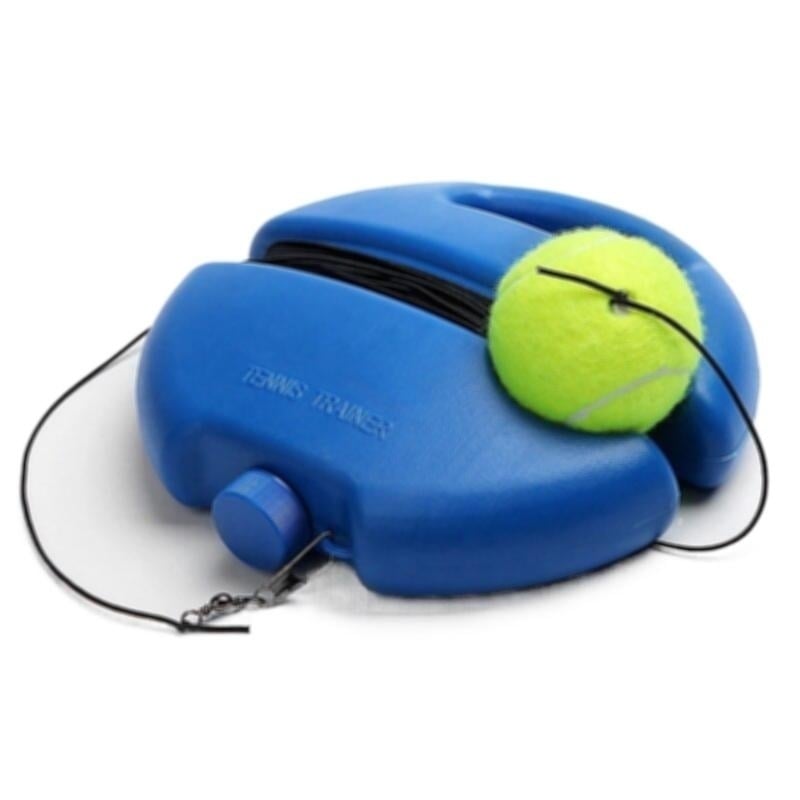 Solo Tennis Training Tool Self Study Device Multifunctional Exercise Ball Rebounder Baseboard Trainer Image 2