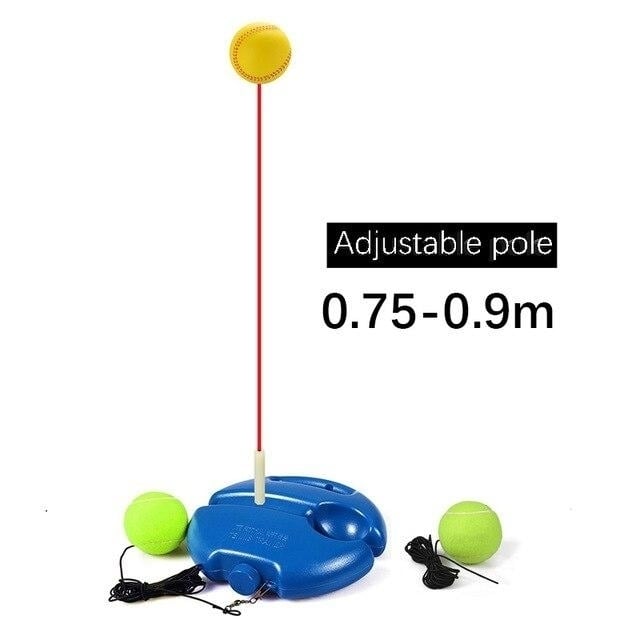 Solo Tennis Training Tool Self Study Device Multifunctional Exercise Ball Rebounder Baseboard Trainer Image 8