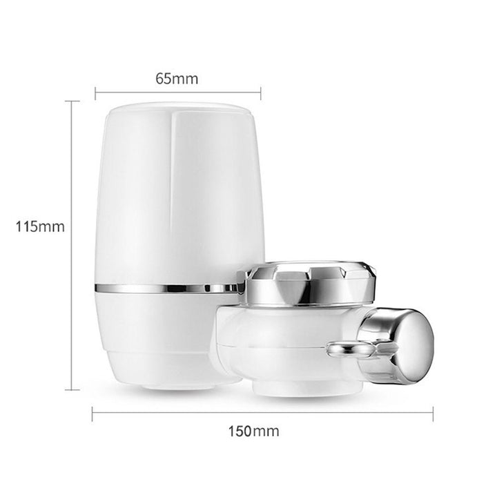 Tap Water Purifier Clean Kitchen Faucet Remove Water Impurities Rust Mini Washable Ceramic Percolator Water Filter Image 3