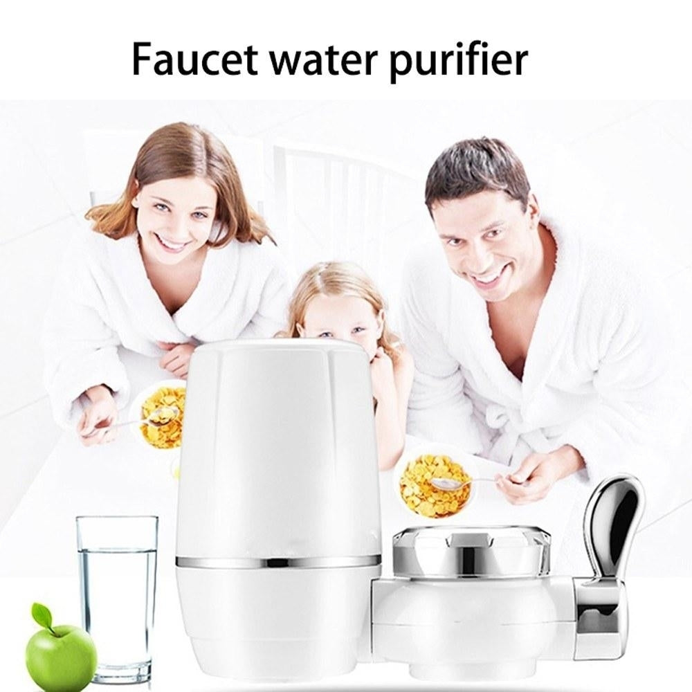 Tap Water Purifier Clean Kitchen Faucet Remove Water Impurities Rust Mini Washable Ceramic Percolator Water Filter Image 5