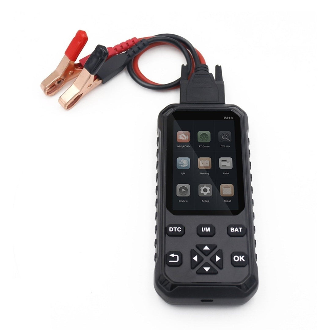 Universal 2 in 1 OBDII OBD Scanner Code Reader Car Scan Diagnostic Tool and Battery detector Auto Code-reader Image 3