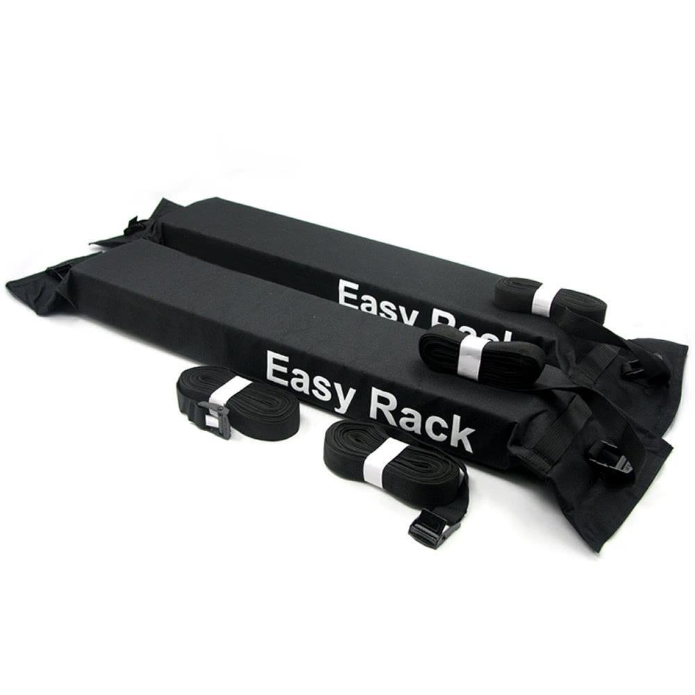 Universal Auto Soft Car Roof Rack Rooftop Luggage Carrier Load 60kg Baggage Easy Fit Removable Image 7