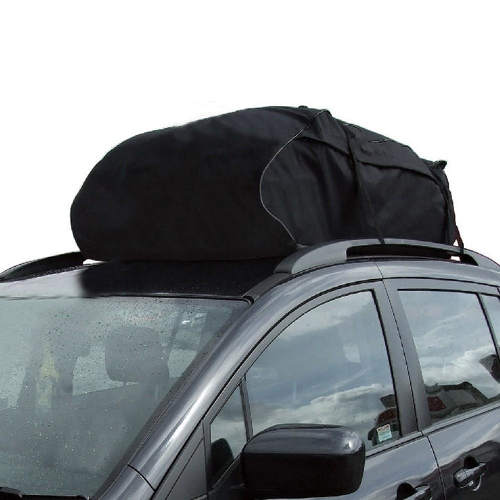 Universal Car Roof Top Bag Rack Cargo Carrier Luggage Storage Travel Waterproof Touring SUV Van Image 1