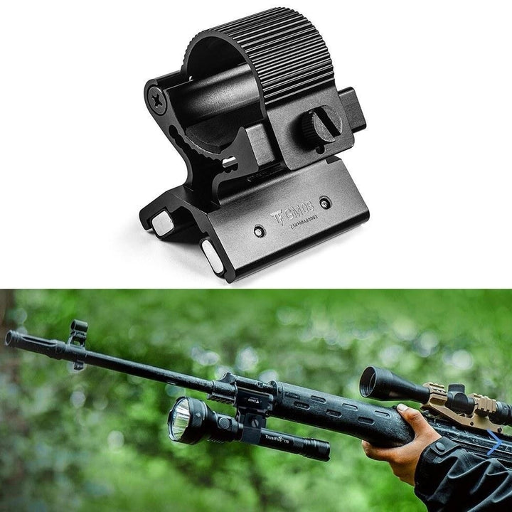 Universal Magnetic Flashlight Mount Magnet Holder For 23-26mm,0.9-1.0in Diameter Image 5