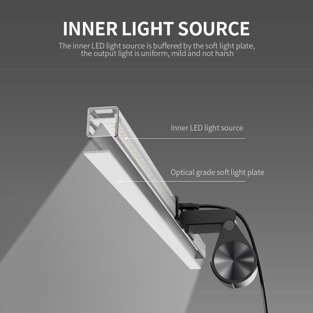 USB Screen Lamp Computer Monitor Hanging Light LED Eye-caring Desk Office Study Reading for PC Image 12