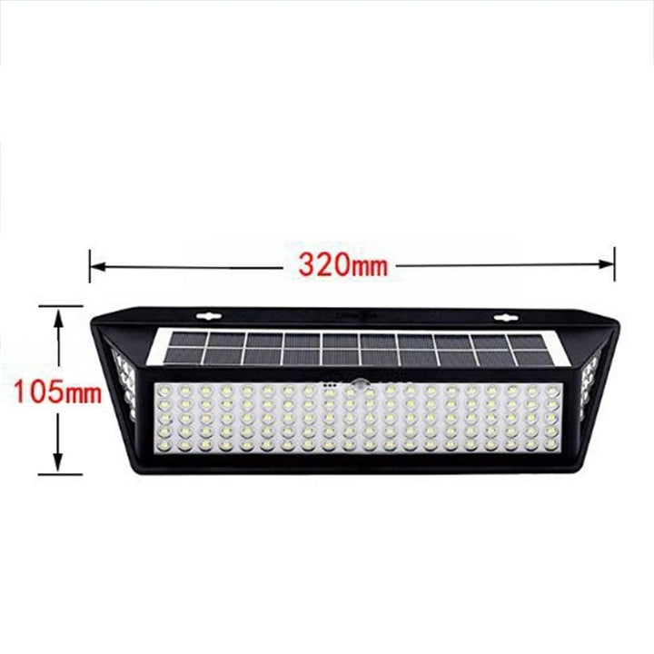 Waterproof IP65 Solar LED Lamp Human Induction Wall Lamp 3 Lighting Modes DTTT Image 5