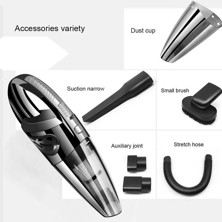 Wireless Vehicle-mounted Vacuum Cleaner Handheld Dust Collector Image 4