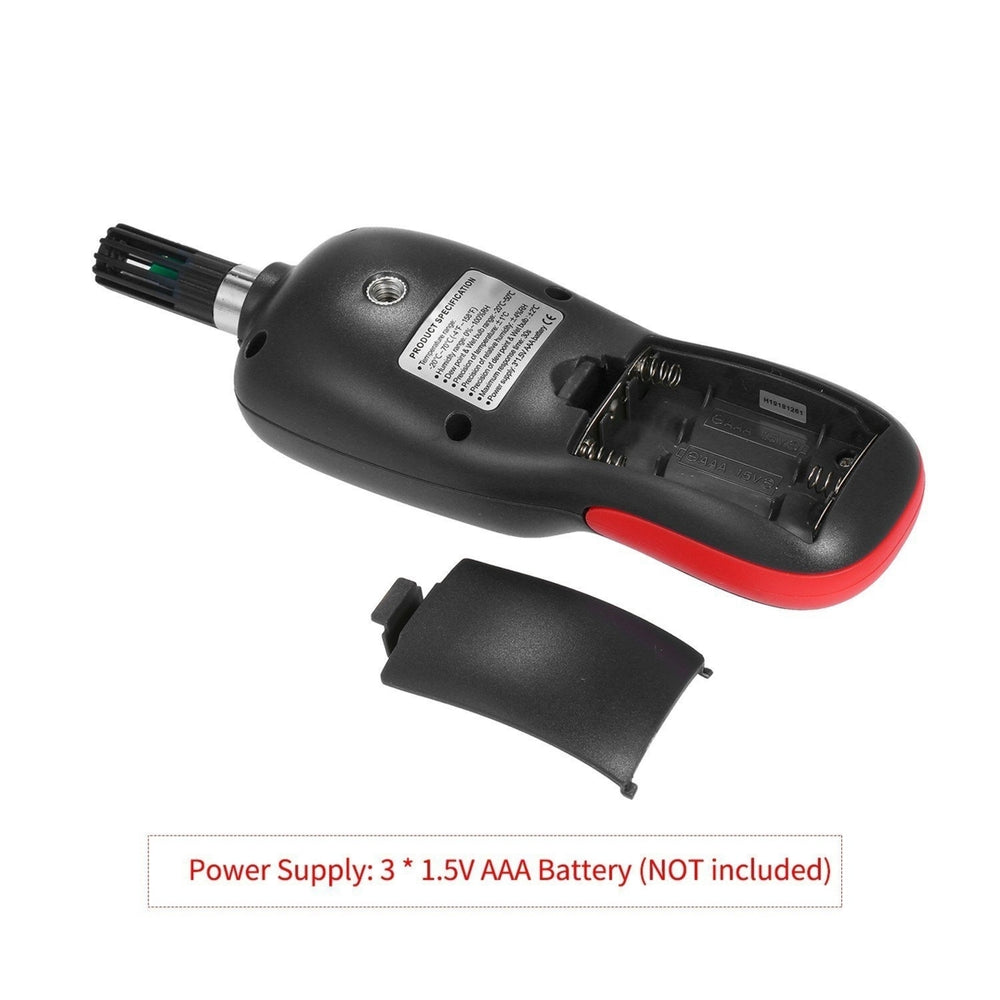 Digital Temperature and Humidity Meter Wet Bulb Dew Point Detector Image 2