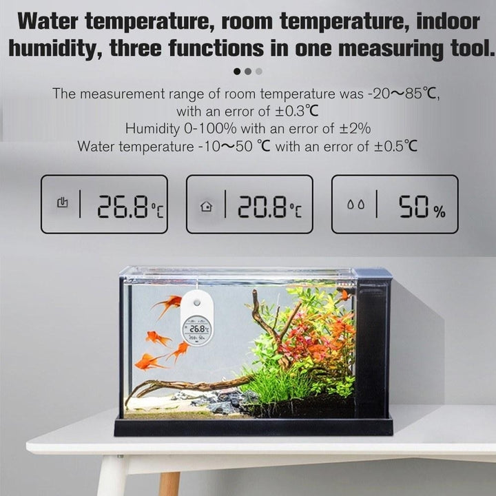 Digital Aquarium Thermometer Terrarium Image 11