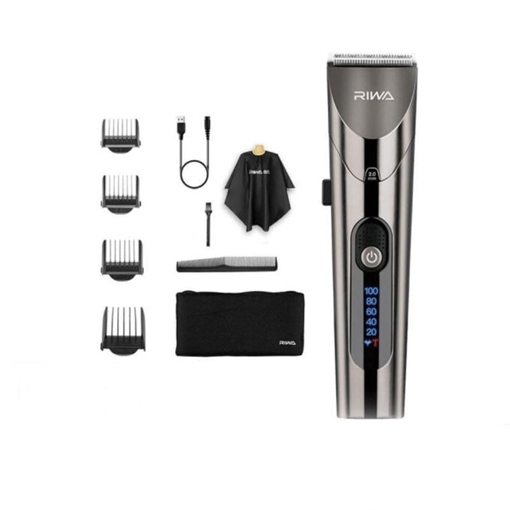 Washable Hair Clipper With Carbon Steel Cutter Head, Rechargeable Image 7