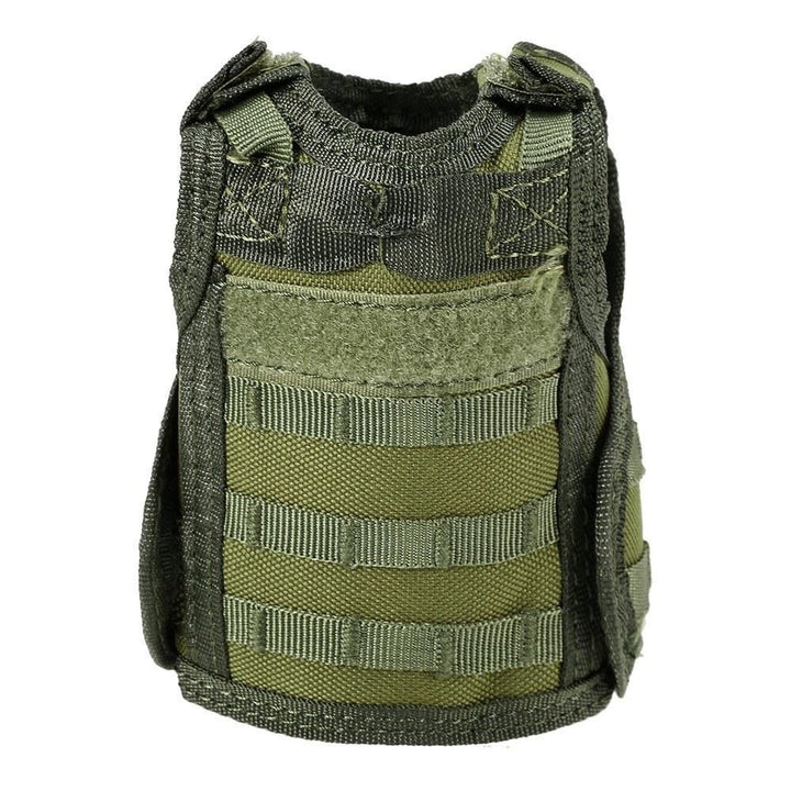 Tactical Beer Vest Military Molle Mini Miniature Beverage Bottle Can Cooler Holder Sleeve Image 4