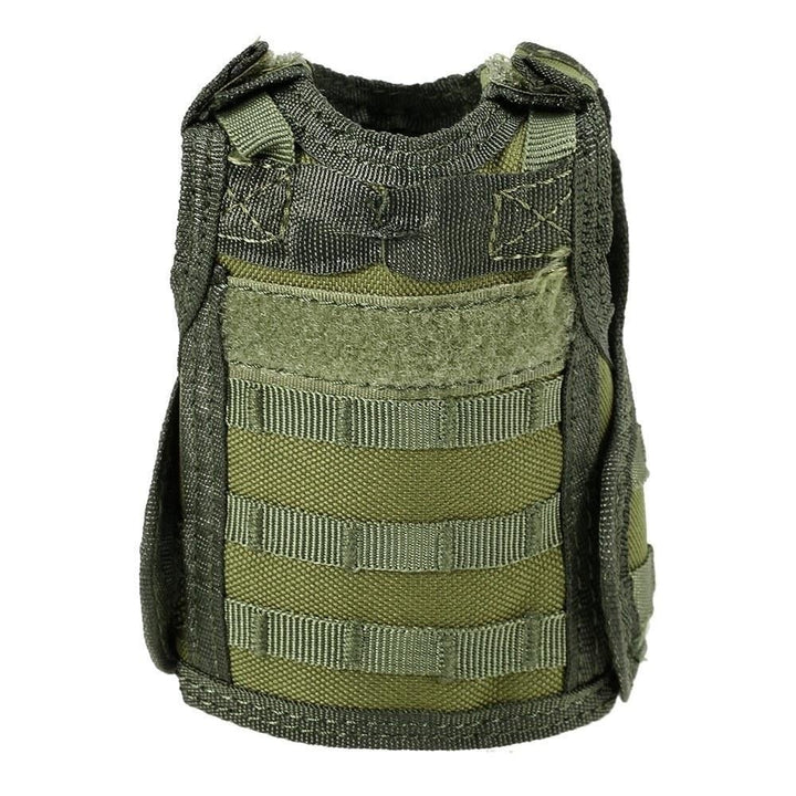 Tactical Beer Vest Military Molle Mini Miniature Beverage Bottle Can Cooler Holder Sleeve Image 1