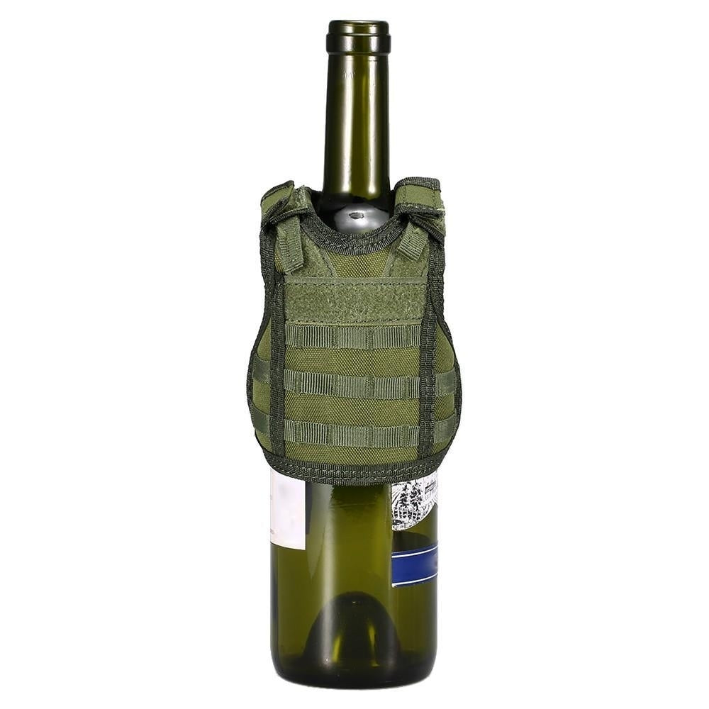 Tactical Beer Vest Military Molle Mini Miniature Beverage Bottle Can Cooler Holder Sleeve Image 7