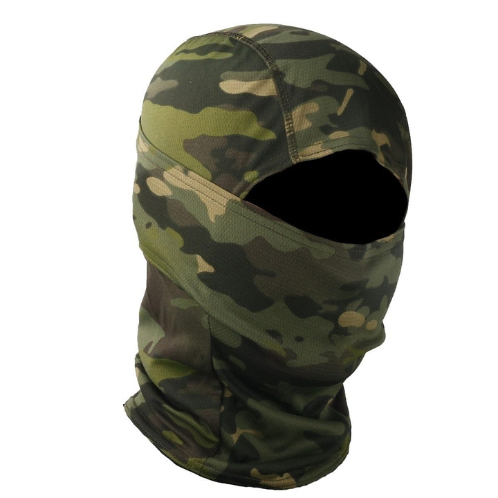 Camouflage Outdoor Cycling Hunting Hood Protection Balaclava Head Face Cover Image 7