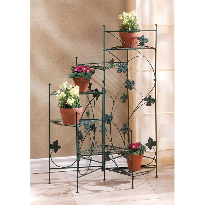 Ivy Design Staircase Plant Stand Image 2