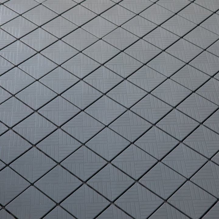 Gray Interlocking Garden Path Tiles Outdoor Flooring 11x11 Pack of 5 Image 6