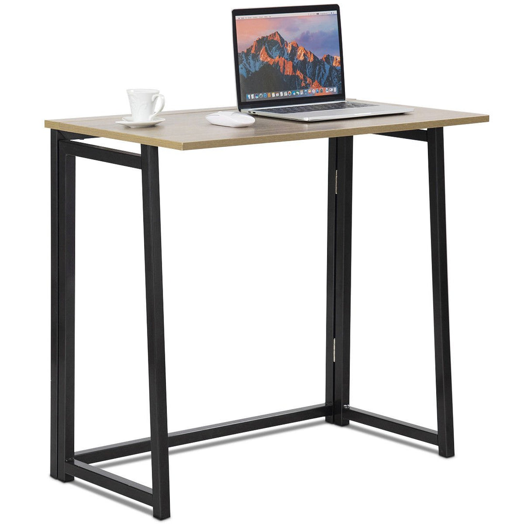 Foldable Computer Desk Home Office Laptop Table Writing Desk Study Table Image 1