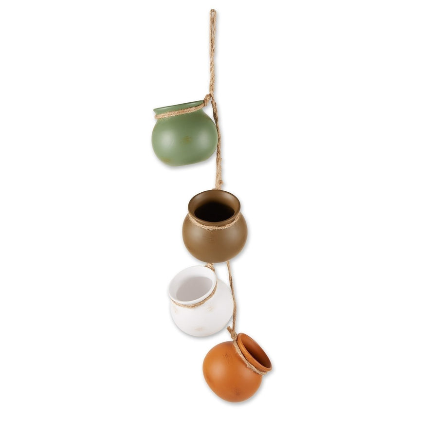 NEUTRAL GARDEN DANGLING MINI POTS Image 1