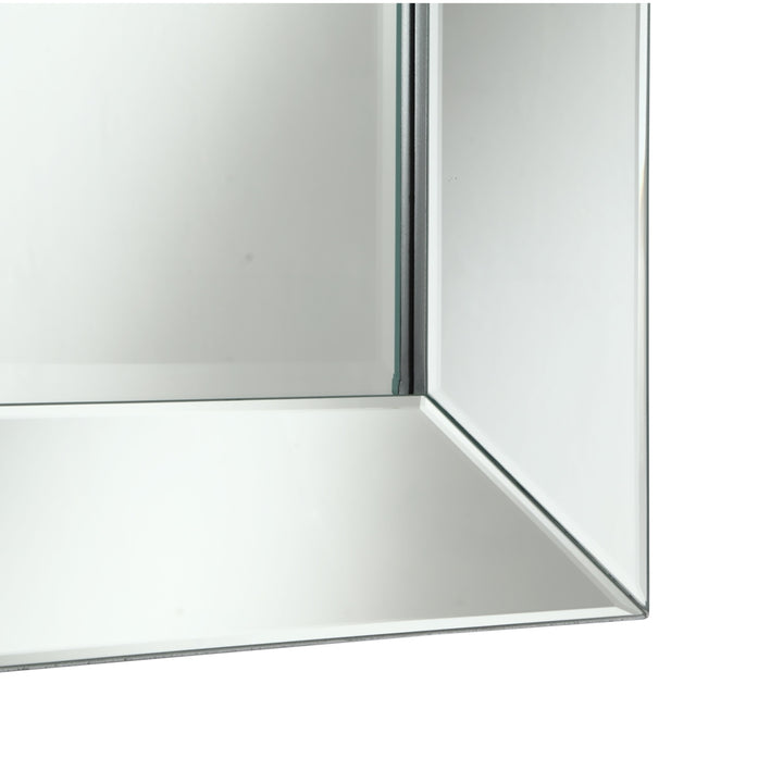 Hailee Mirror - Accent Beveled Glass 15.8" x 15.8" x 1.8" Wall Mounted Image 3