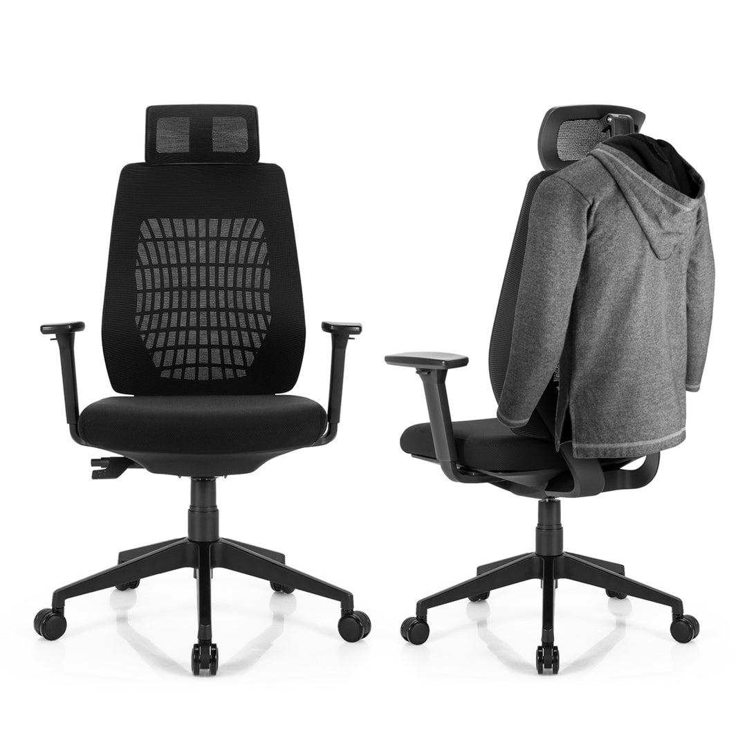 Ergonomic Mesh Office Chair High Back Swivel Executive Chair w/ 3D Armrests Image 1