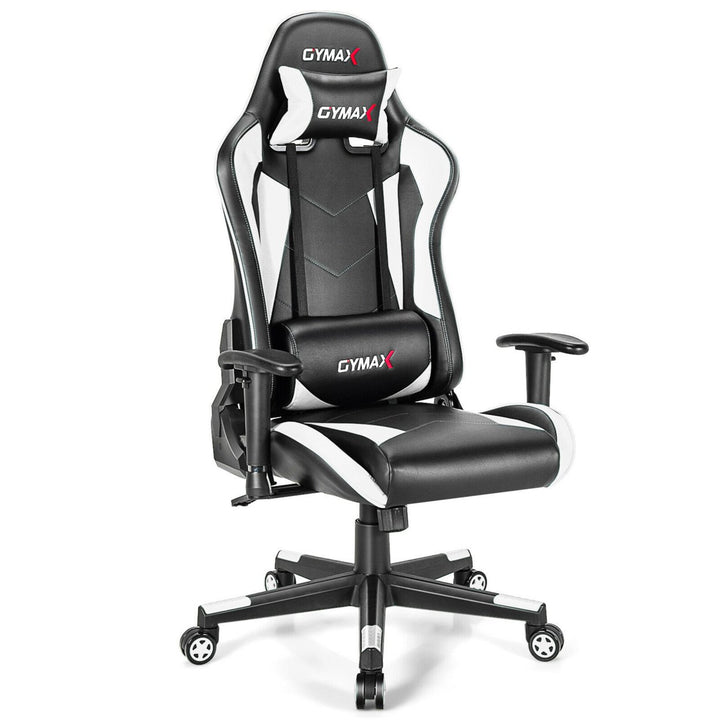 Gaming Chair Adjustable Swivel Racing Style Computer Office Chair Image 1