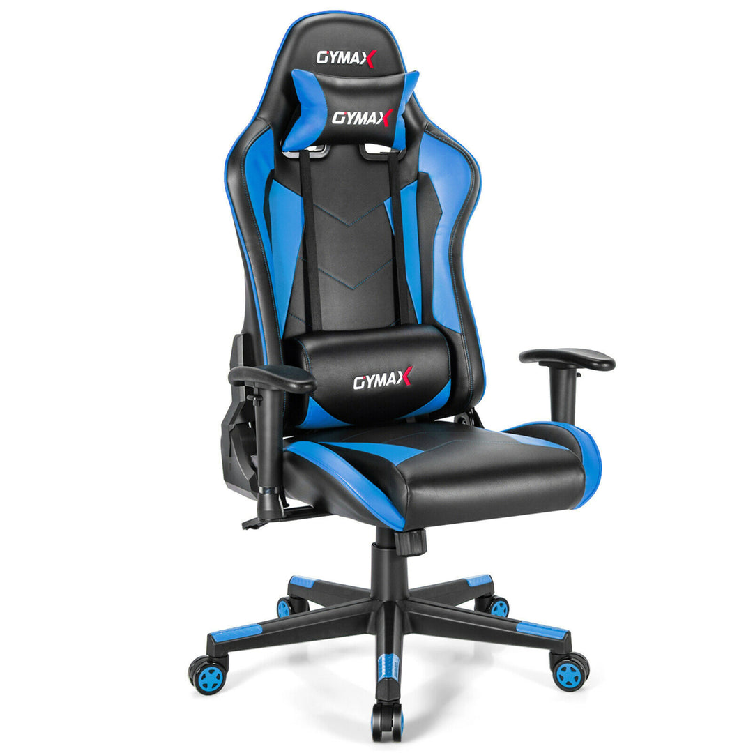 Gaming Chair Adjustable Swivel Racing Style Computer Office Chair Image 5