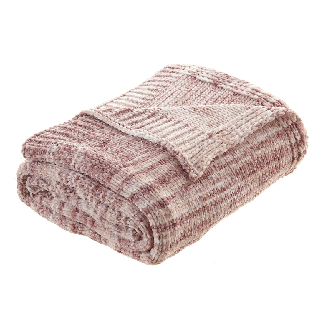 Malani Throw-Space Dye Chenille-Cozy and Lightweight-Soft Image 5