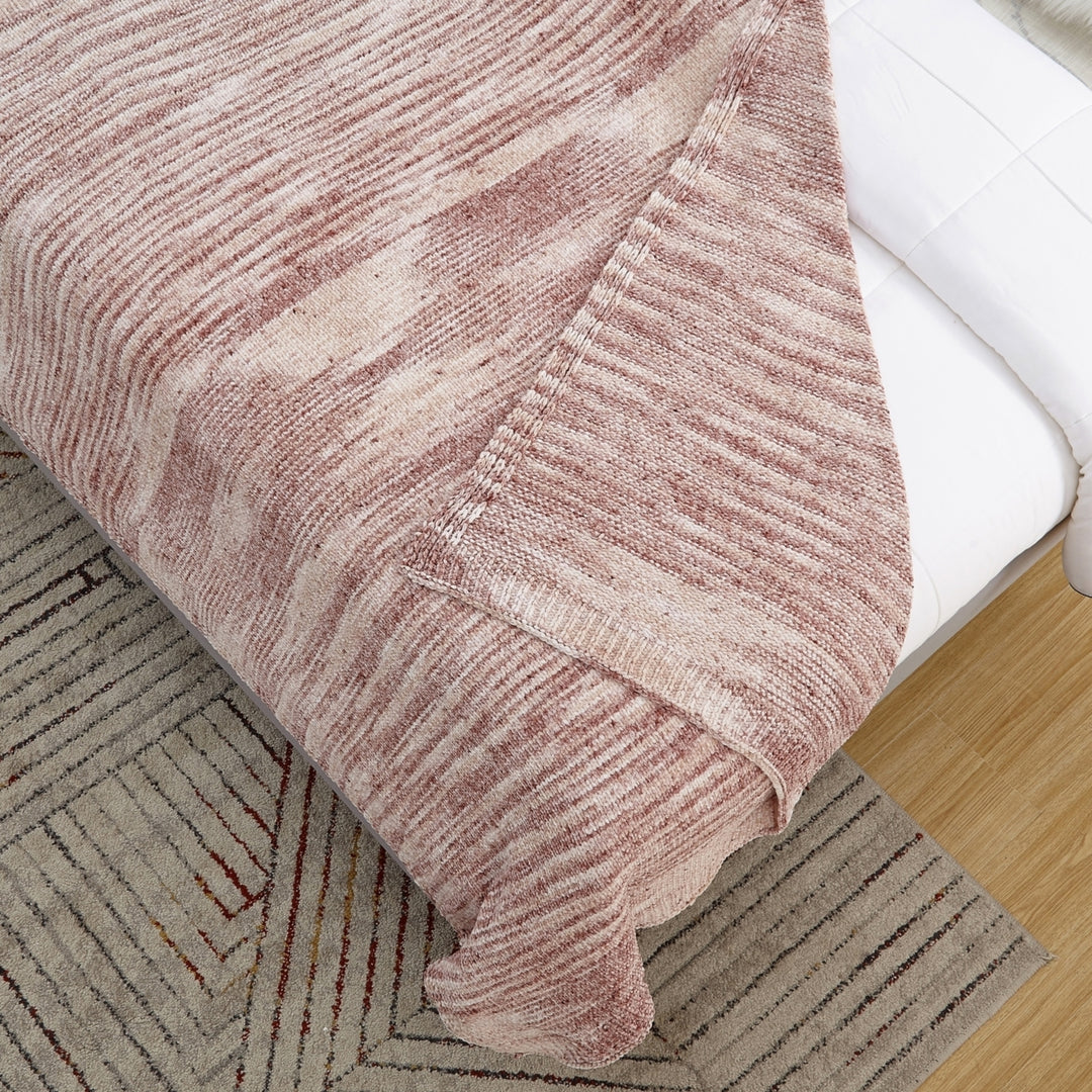 Malani Throw-Space Dye Chenille-Cozy and Lightweight-Soft Image 8