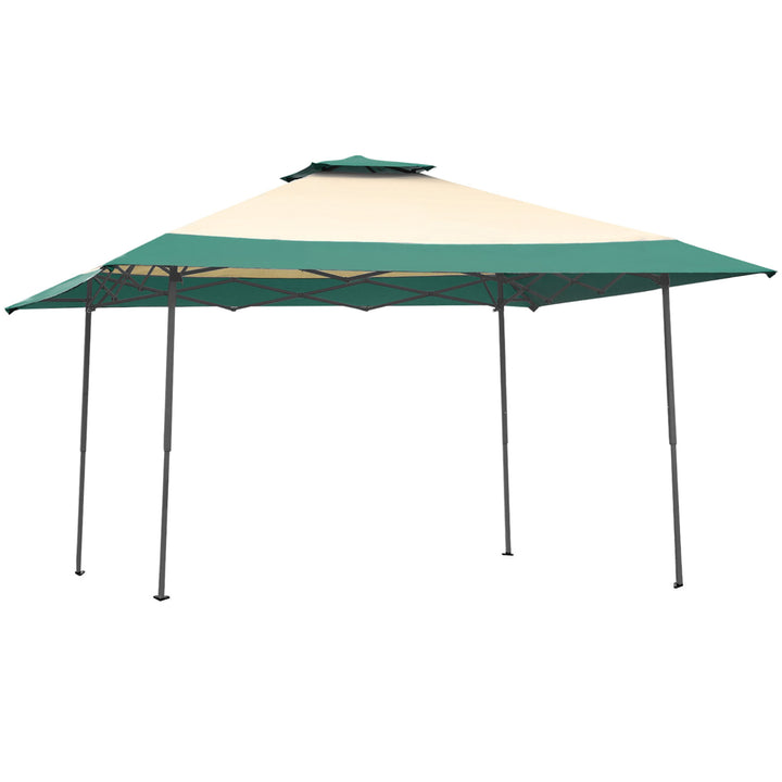 13x13 Gazebo Canopy Shelter Awning Tent Patio Garden Green Image 10