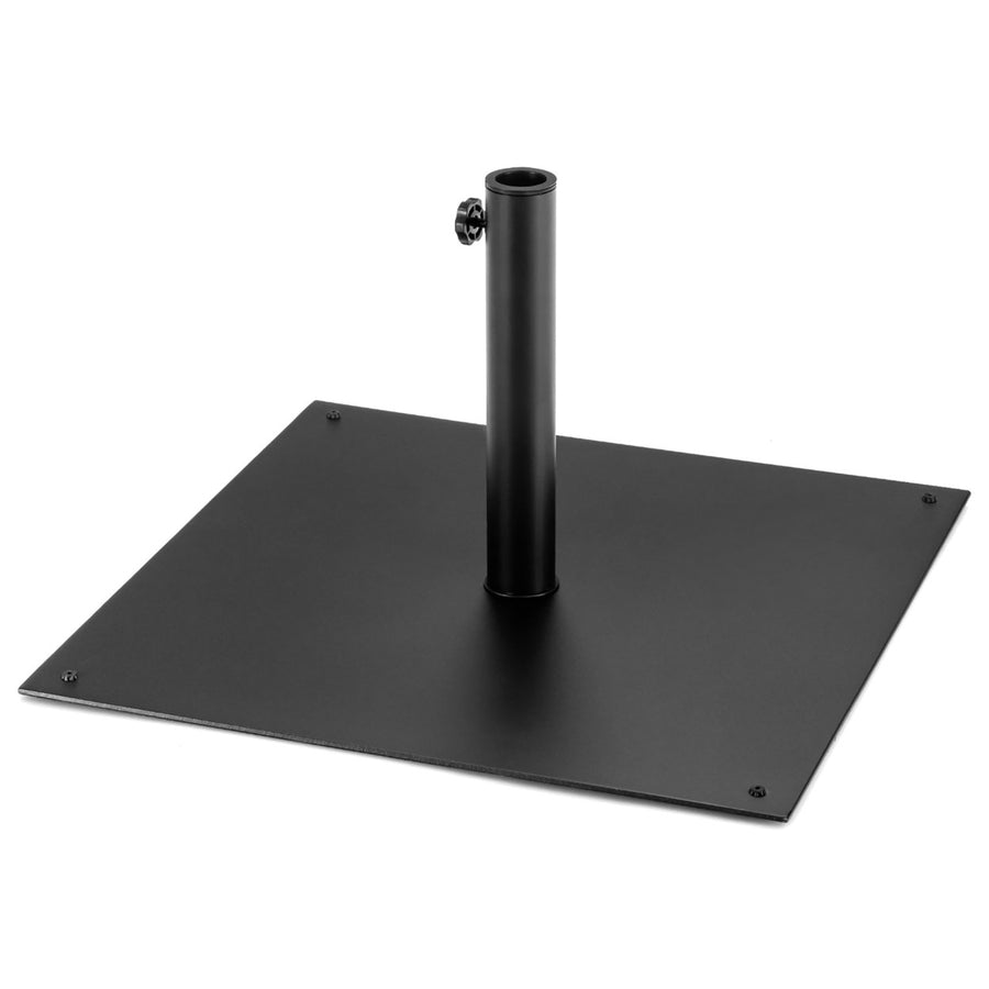 40 LBS Square Umbrella Base Stand Weighted Patio Market Umbrellas Black Image 1