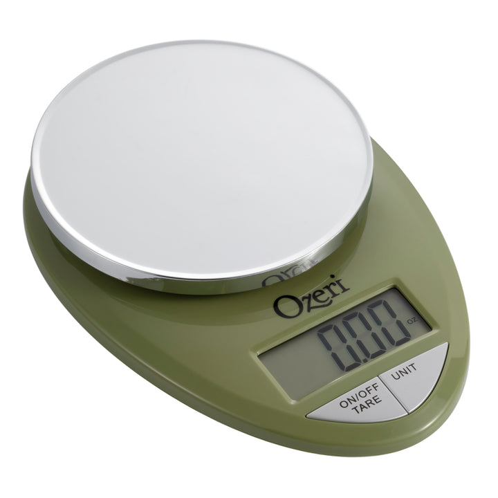 Ozeri Pro Digital Kitchen Food Scale Chrome 0.05 oz to 12 lbs 1g to 5.4kg Image 5