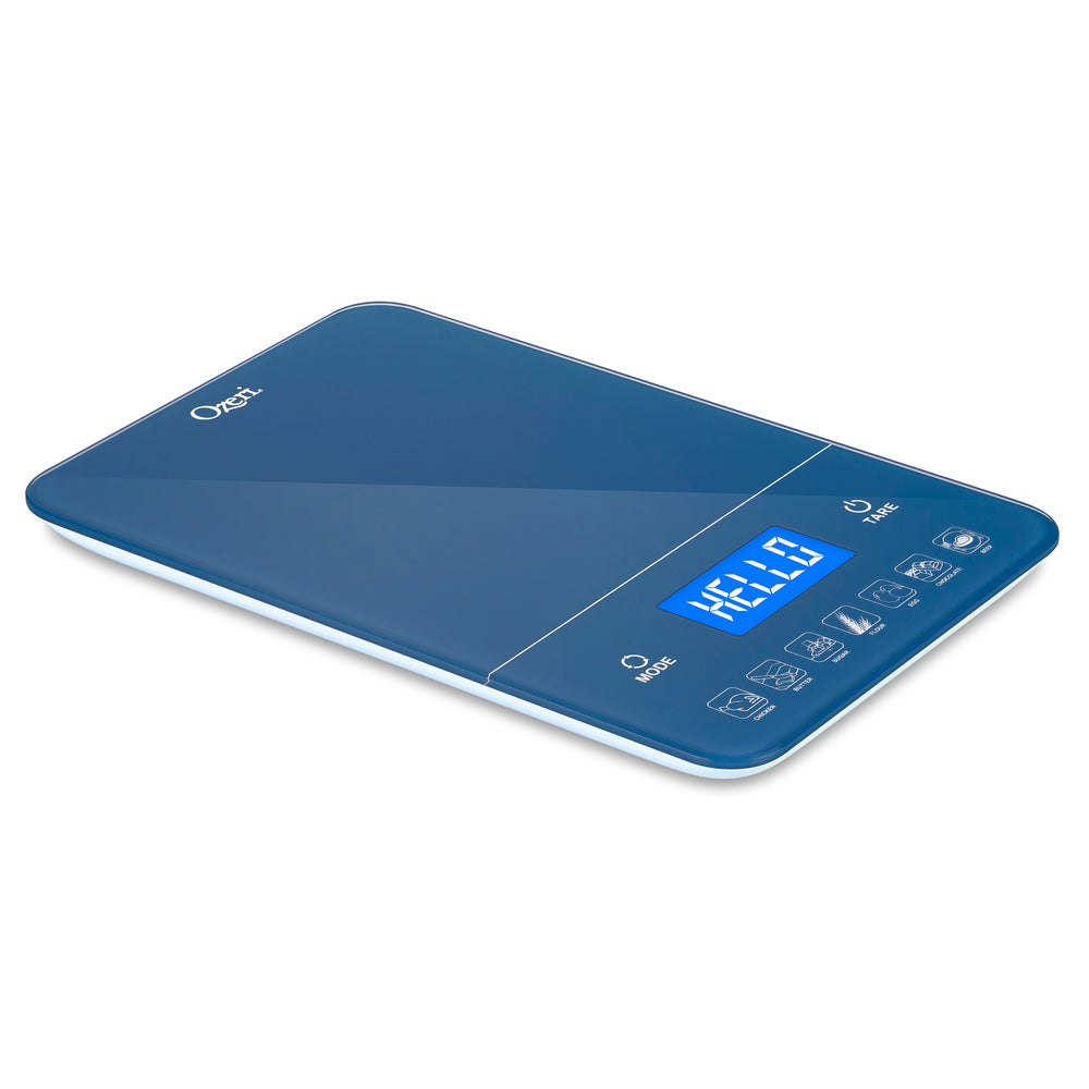 Ozeri Touch III Digital Kitchen Scale 22 lbs Calorie Counter Black Glass Image 2