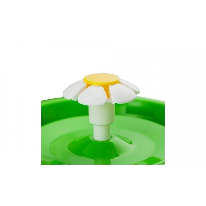 EI Contente Water Fountain-Bowl for Pets with Mat - Green EU Plug Image 2