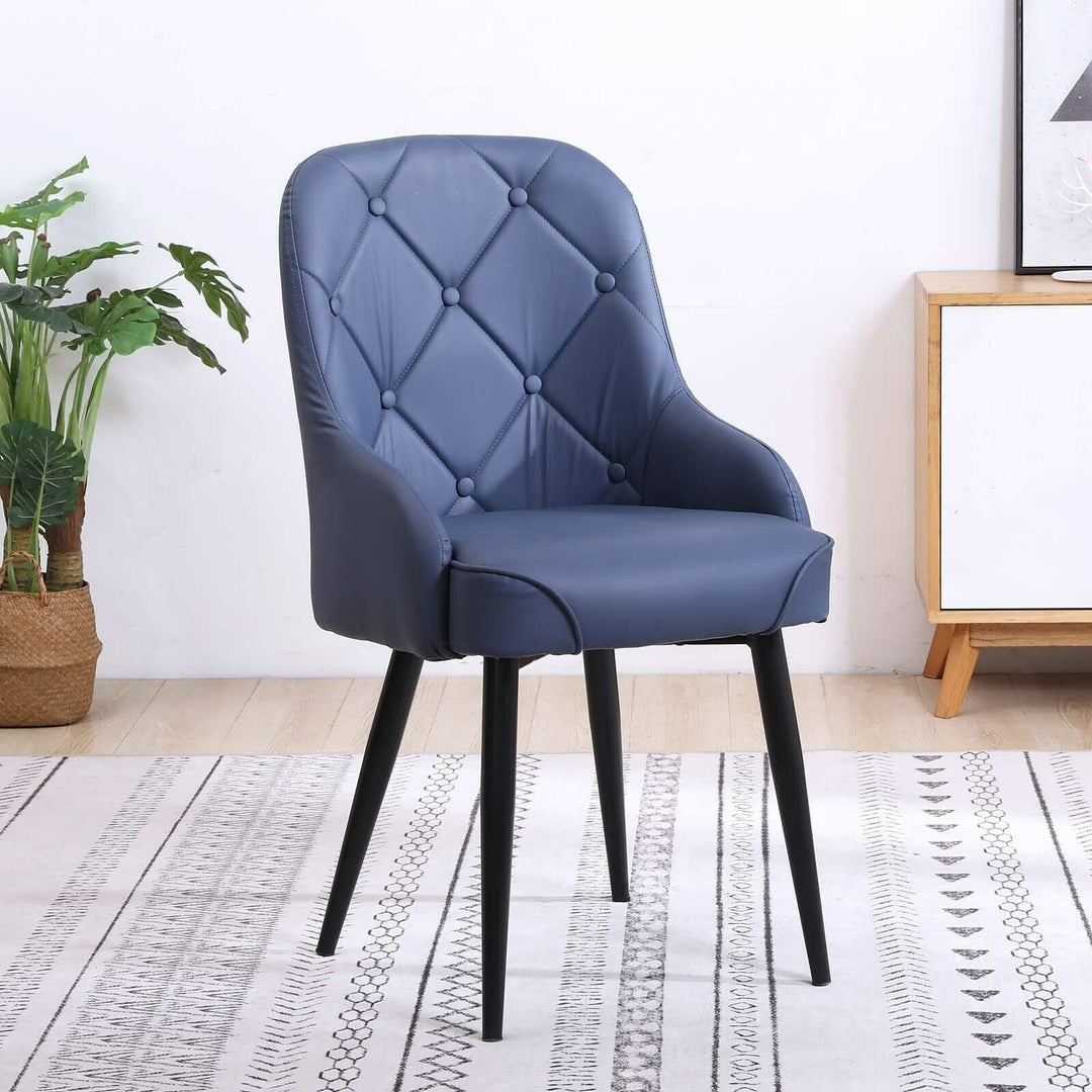 Advance Leather Dining Chairs Modern Accent Kitchen Chair Leisure Meeting Chair Image 1