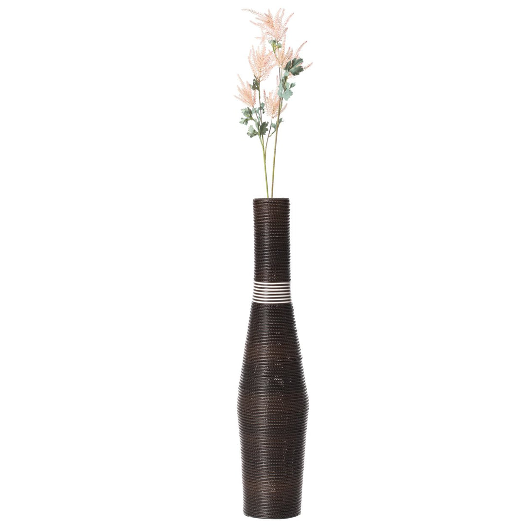 Tall Decorative Floor Vase PVC Modern Design 41 Inch Freestanding Flower Holder Image 1