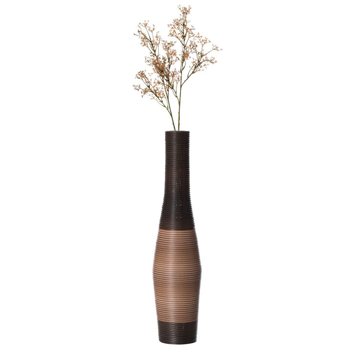 Tall Decorative Floor Vase PVC Modern Design 41 Inch Freestanding Flower Holder Image 1