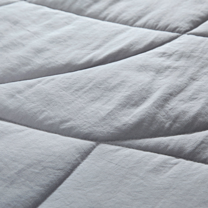Down Alternative Ergonomic Reversible Throw Blanket, Ultra Soft Peach Skin Fabric, 50W x 70L" Image 4