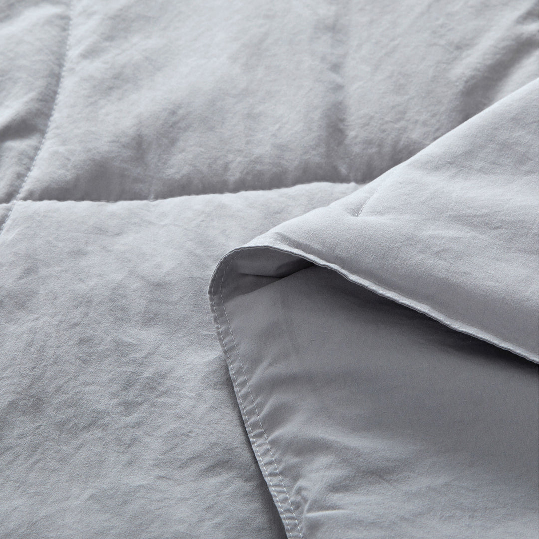 Down Alternative Ergonomic Reversible Throw Blanket, Ultra Soft Peach Skin Fabric, 50W x 70L" Image 6