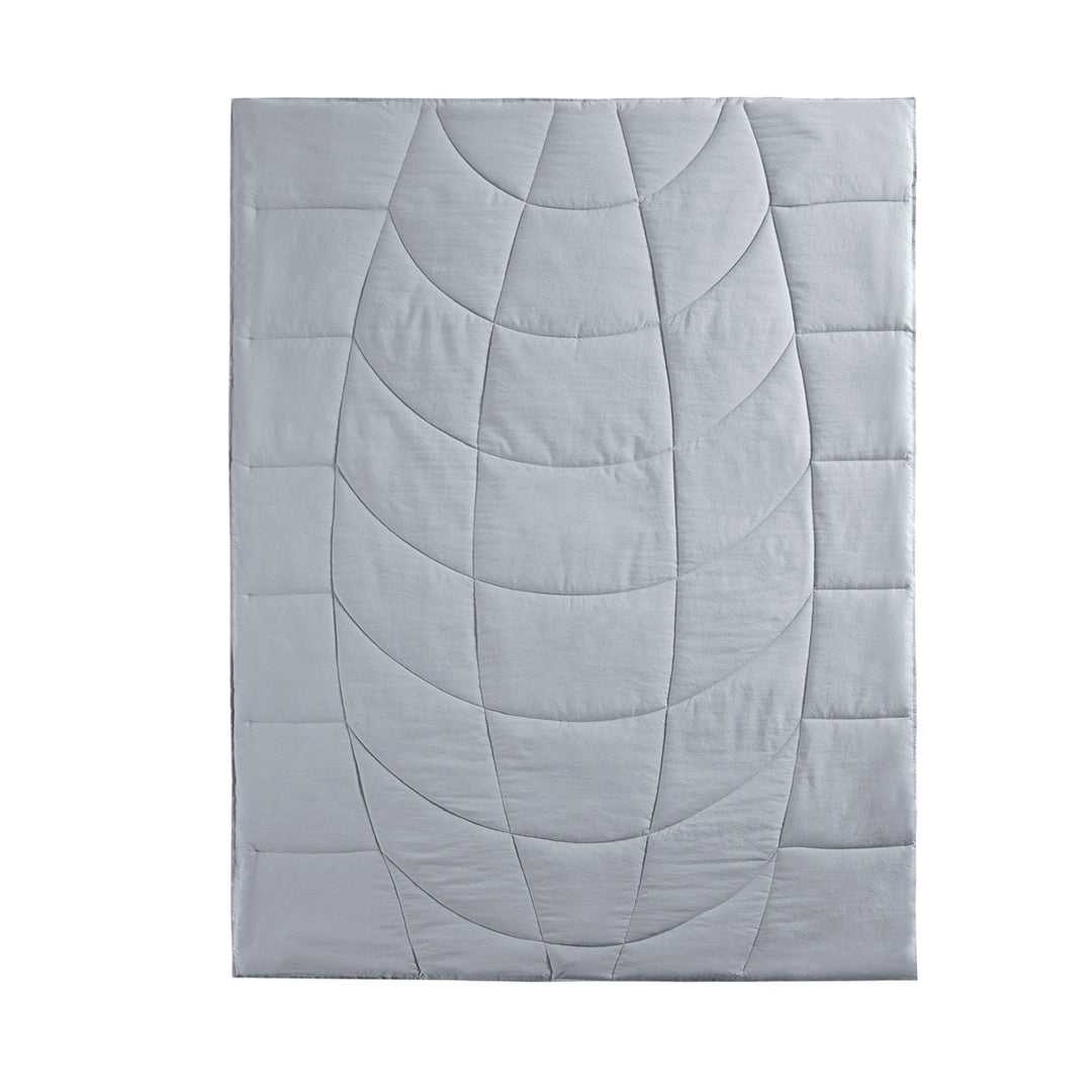Down Alternative Ergonomic Reversible Throw Blanket, Ultra Soft Peach Skin Fabric, 50W x 70L" Image 7