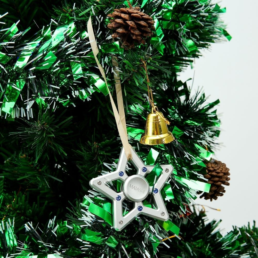 Matashi Hanging Christmas Tree Star Ornament with Matashi Crystals Decorations for Holiday Wedding Party Tree Ornaments Image 8