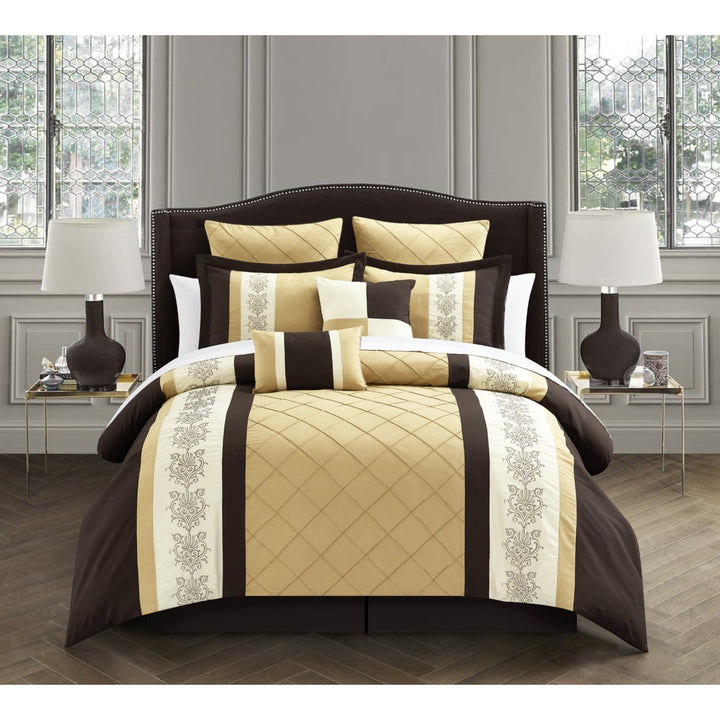 Livingston Oversized and Overfilled Comforter Set (8-Piece) Image 1